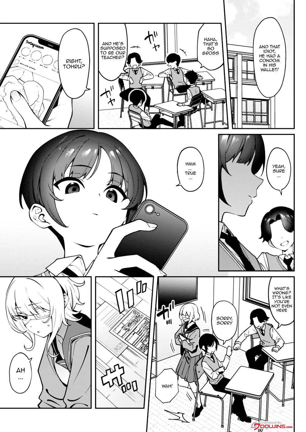 Hentai Manga Comic-The Finger That Touches My Secret-Read-2